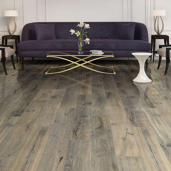 An environmentally friendly laminate flooring